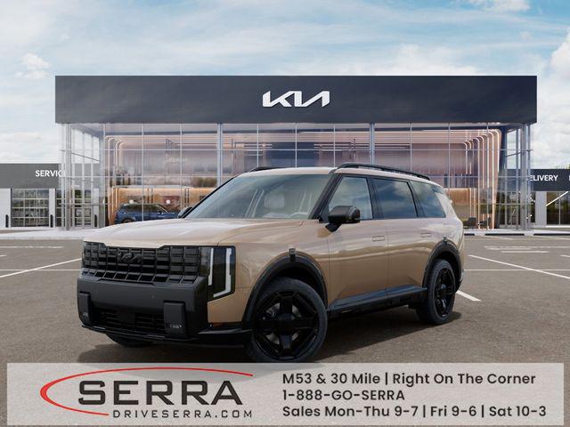 Brown 2027 Kia Telluride X-Line EX AWD SUV / Crossover All-Wheel Drive 8-Speed Automatic