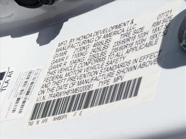 2021 Honda CR-V 2WD EX-L