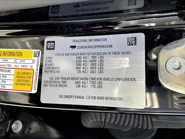2023 Chevrolet Tahoe 4WD RST