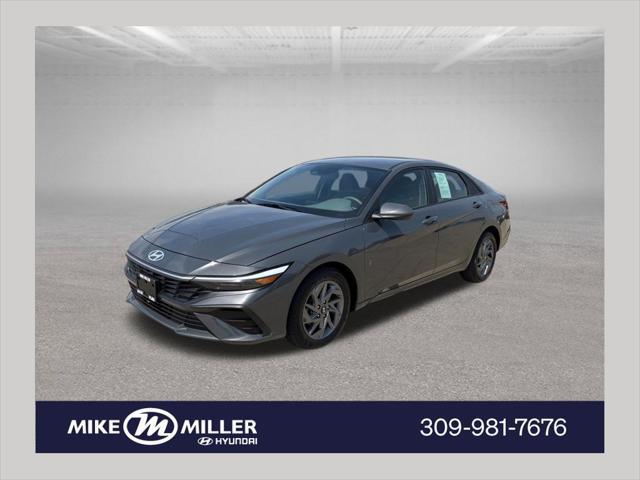2024 Hyundai Elantra Hybrid Blue for sale in PEORIA, IL