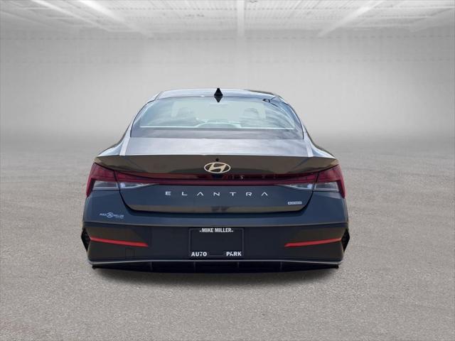 2024 Hyundai Elantra Hybrid Blue