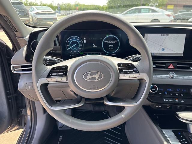 2024 Hyundai Elantra Hybrid Blue