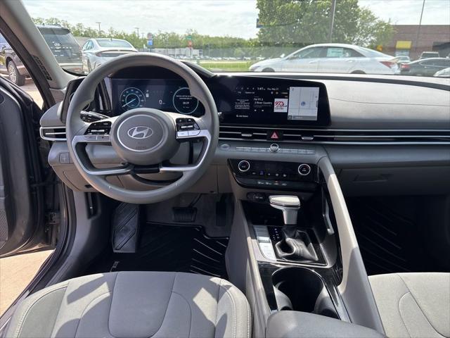 2024 Hyundai Elantra Hybrid Blue