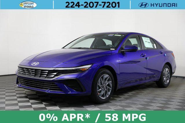 2025 Hyundai Elantra Hybrid Blue for sale in LIBERTYVILLE, IL