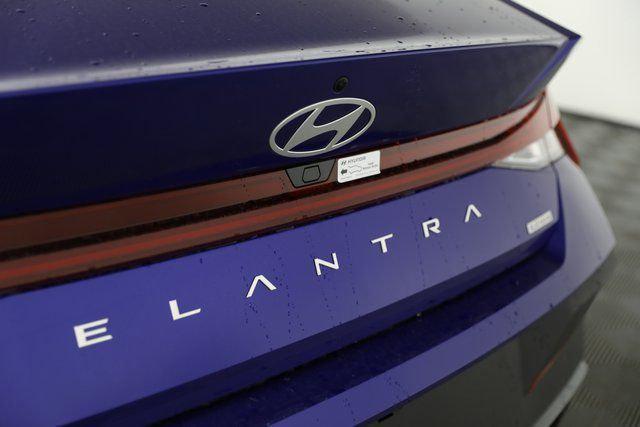 2025 Hyundai Elantra Hybrid Blue
