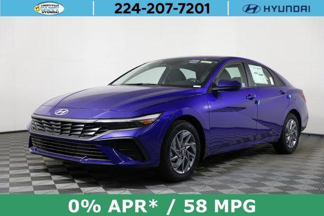 2025 Hyundai Elantra Hybrid Blue