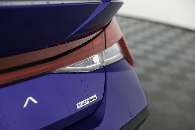 2025 Hyundai Elantra Hybrid Blue