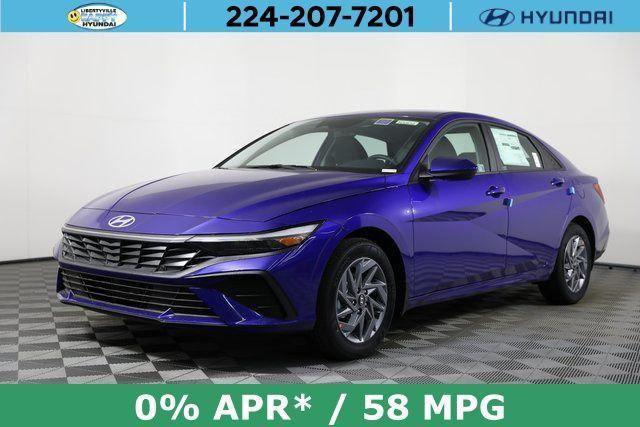 2025 Hyundai Elantra Hybrid Blue
