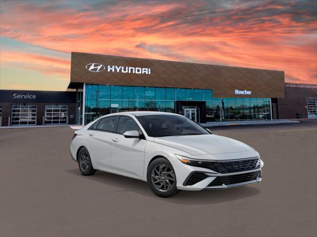 2026 Hyundai Elantra Hybrid Blue