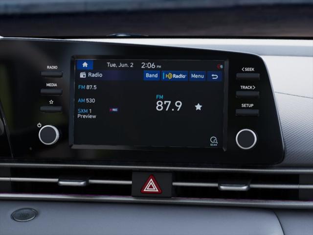 2026 Hyundai Elantra Hybrid Blue
