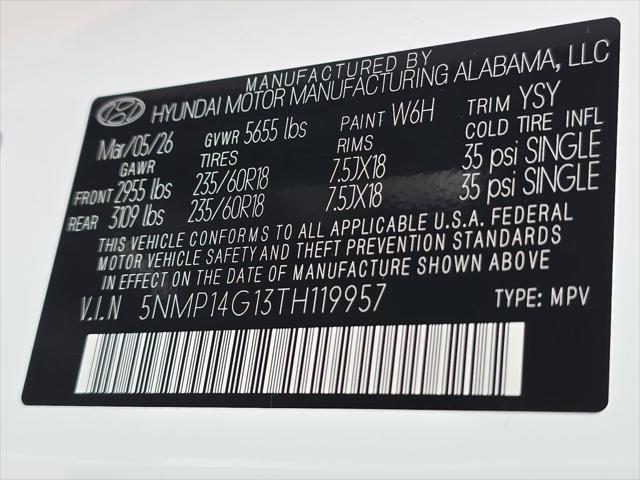 2026 Hyundai Santa Fe Hybrid SE