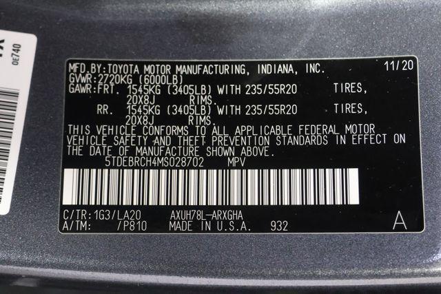 2021 Toyota Highlander Hybrid Platinum
