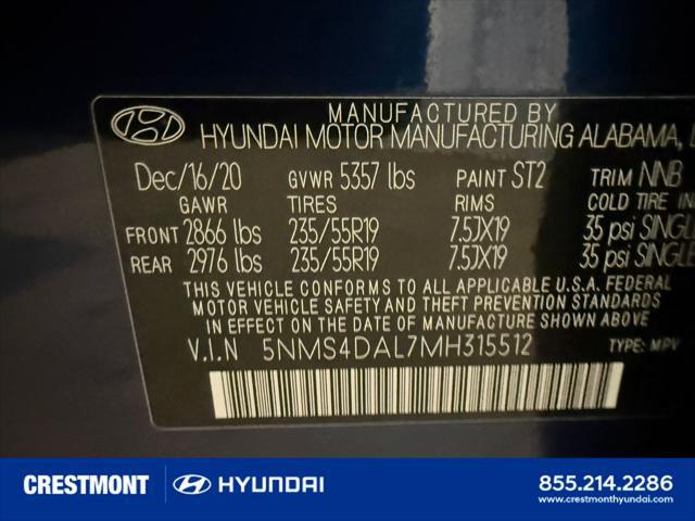 2021 Hyundai Santa Fe Limited