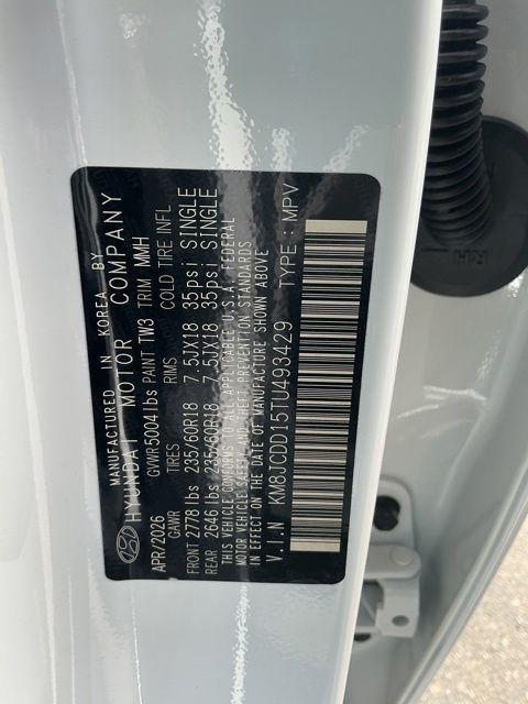 2026 Hyundai Tucson Hybrid SEL Convenience