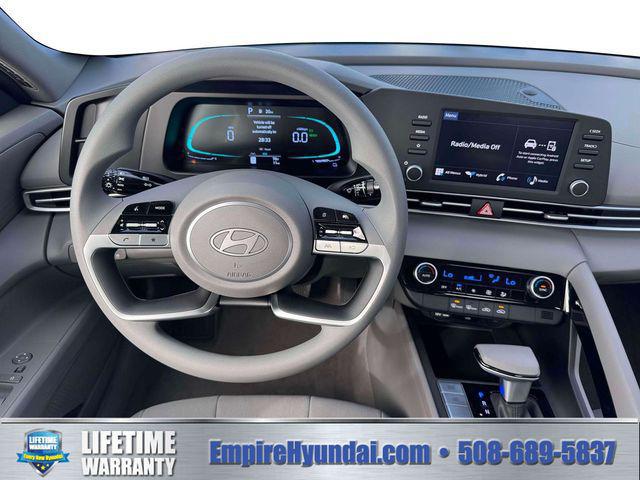 2026 Hyundai Elantra Hybrid Blue