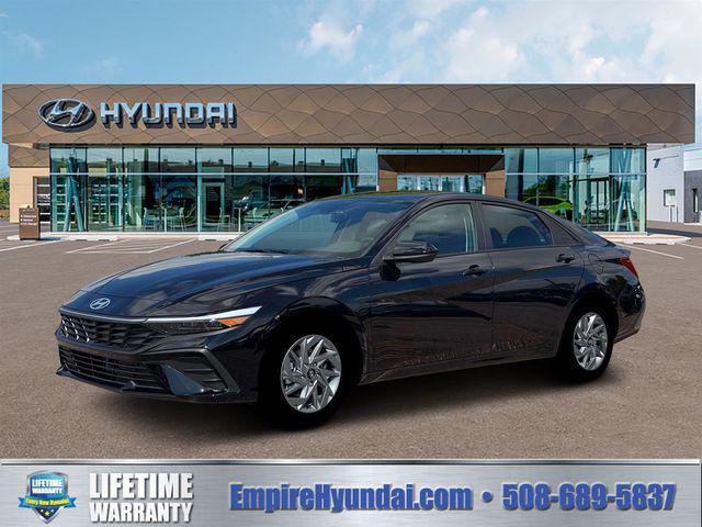 2026 Hyundai Elantra Hybrid Blue