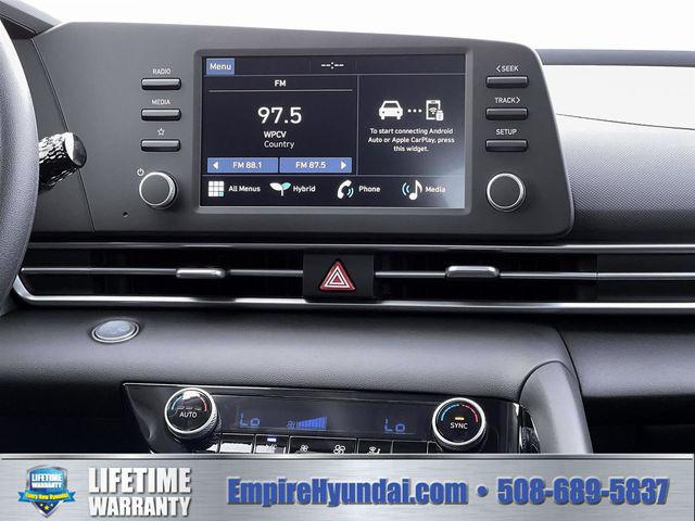2026 Hyundai Elantra Hybrid Blue