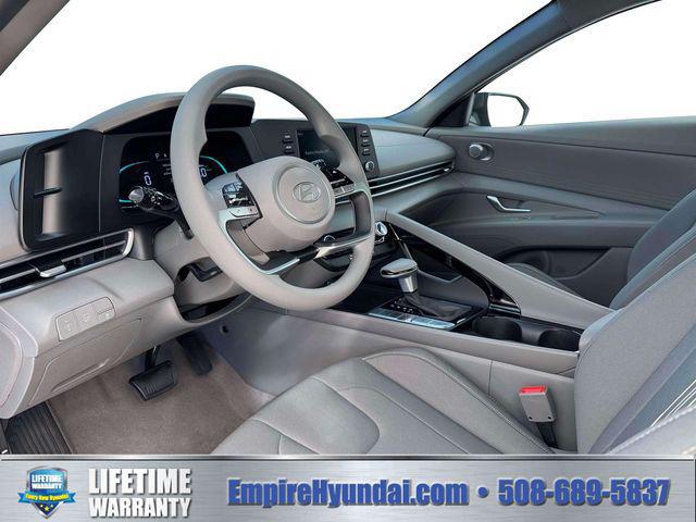 2026 Hyundai Elantra Hybrid Blue