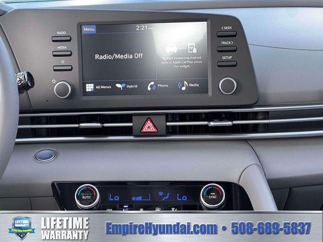 2026 Hyundai Elantra Hybrid Blue