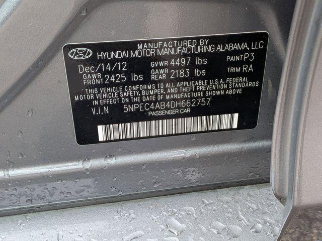 2013 Hyundai Sonata Limited 2.0T