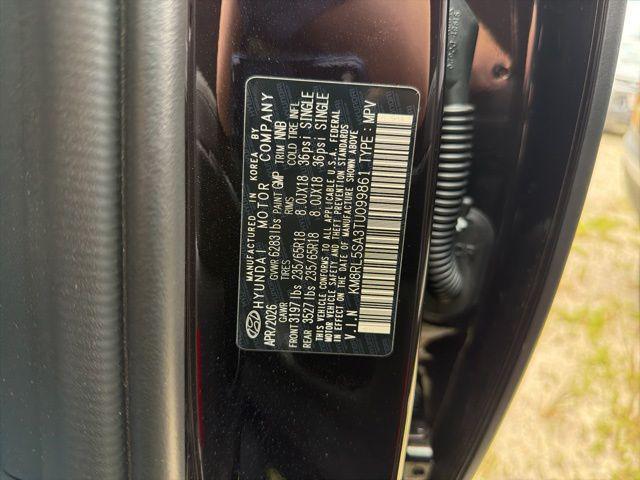 2026 Hyundai Palisade Blue SEL 7P
