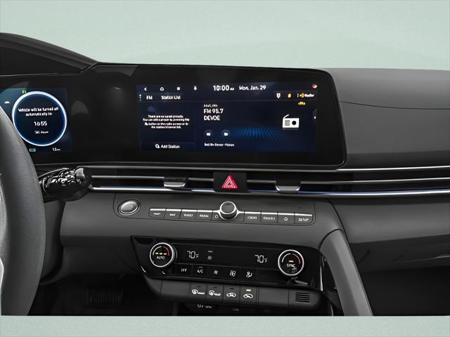 2026 Hyundai Elantra Hybrid Blue