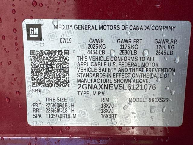 2020 Chevrolet Equinox FWD Premier 1.5L Turbo