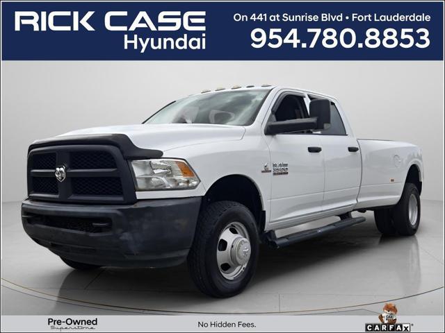 2018 Ram 3500 Tradesman Crew Cab 4x4 8' Box for sale in PLANTATION, FL