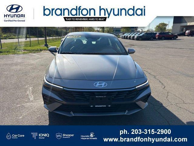 2026 Hyundai Elantra Hybrid Blue