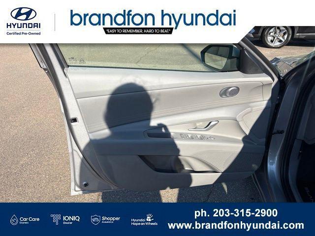 2026 Hyundai Elantra Hybrid Blue