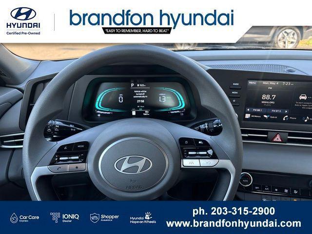 2026 Hyundai Elantra Hybrid Blue