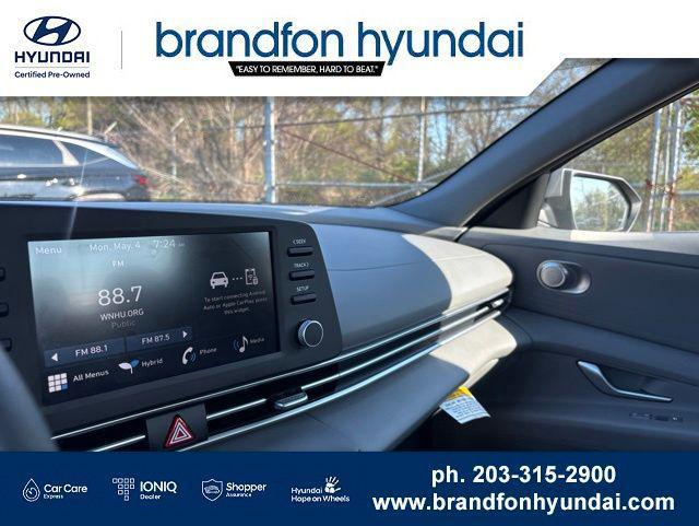 2026 Hyundai Elantra Hybrid Blue