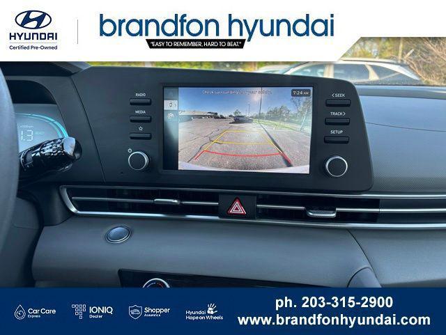 2026 Hyundai Elantra Hybrid Blue