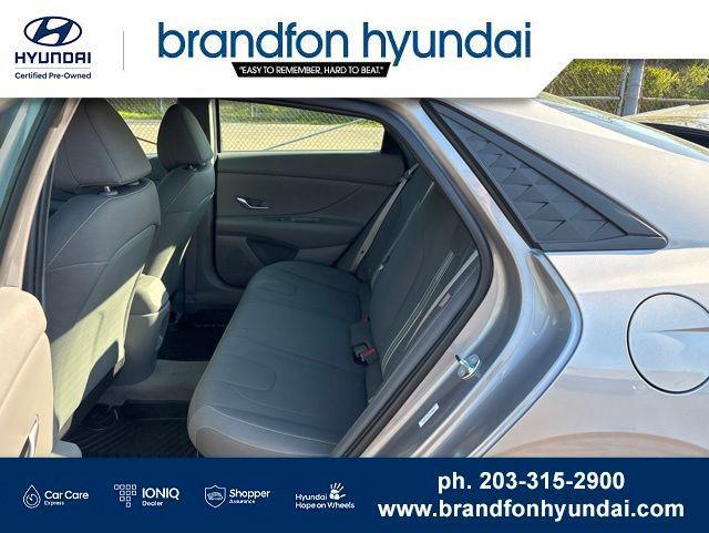 2026 Hyundai Elantra Hybrid Blue