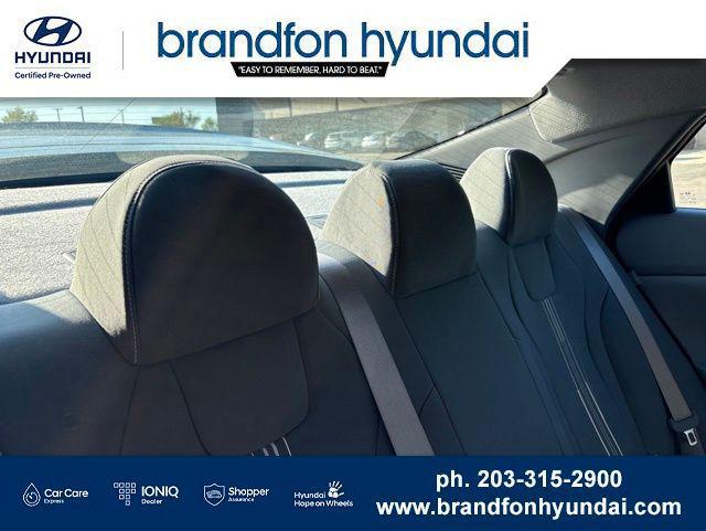 2026 Hyundai Elantra Hybrid Blue
