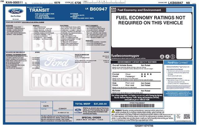 2020 Ford Transit Cargo Van Base