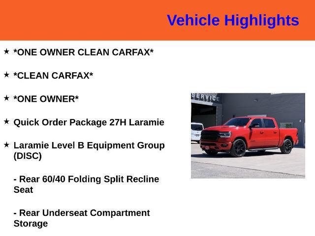 2022 Ram 1500 Laramie Crew Cab 4x4 5'7" Box