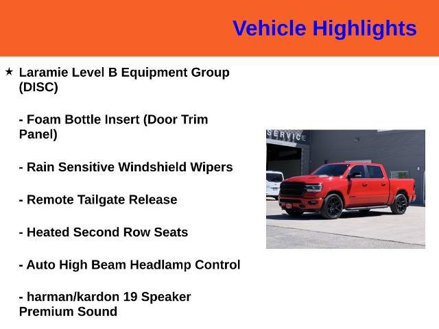 2022 Ram 1500 Laramie Crew Cab 4x4 5'7" Box