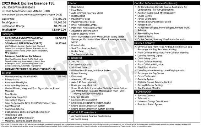 2023 Buick Enclave Essence AWD