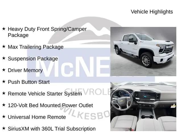 2026 Chevrolet Silverado 2500HD Crew Cab, Standard Bed, LTZ, 4WD