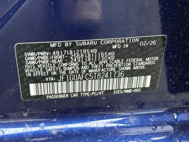2026 Subaru Impreza Sport
