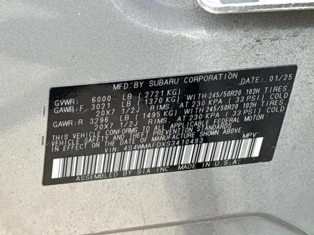 2025 Subaru Ascent Onyx Edition 7-Passenger
