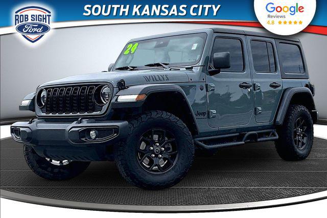 2024 Jeep Wrangler 4-Door Willys 4x4 for sale in Kansas City, MO
