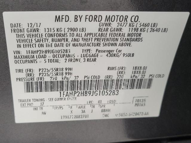 2018 Ford Taurus SEL