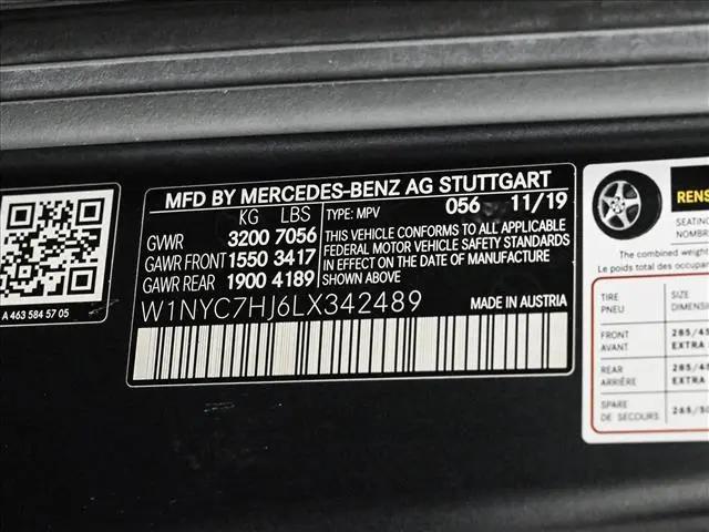 2020 Mercedes-Benz AMG G 63 4MATIC