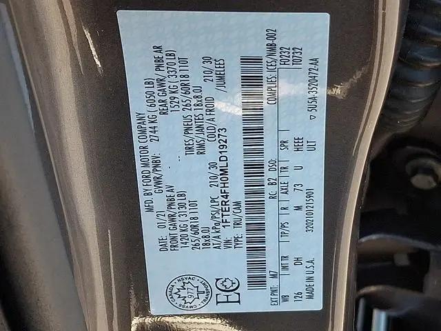 2021 Ford Ranger LARIAT