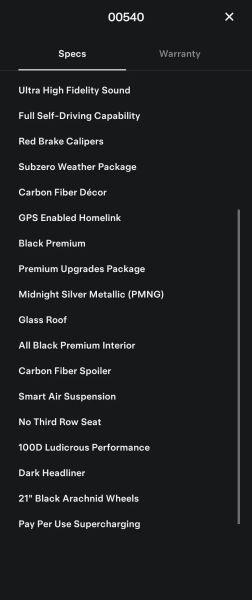 2022 Tesla Model X Dual Motor All-Wheel Drive