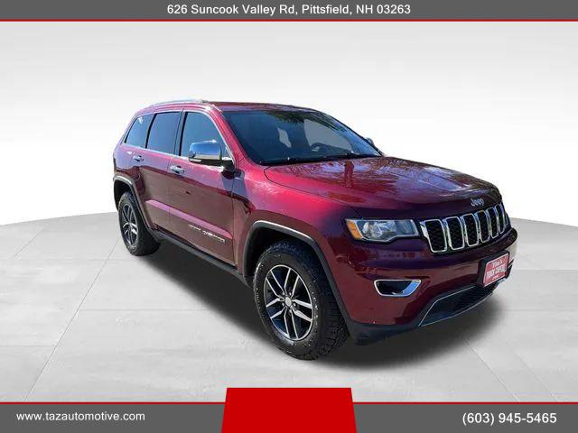 2018 Jeep Grand Cherokee Limited 4x4 for sale in Pittsfield, NH