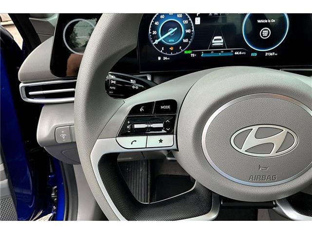 2024 Hyundai Elantra Hybrid Blue