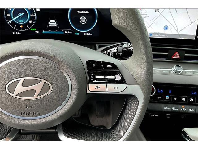 2024 Hyundai Elantra Hybrid Blue